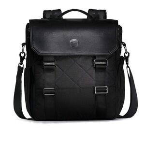 Paperclip recycled willow baby diaper bag